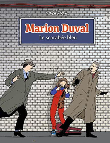 jaquette livre Marion Duval - Le Scarabée Bleu
