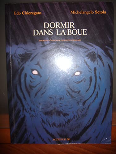 jaquette livre Dormir Dans La Boue