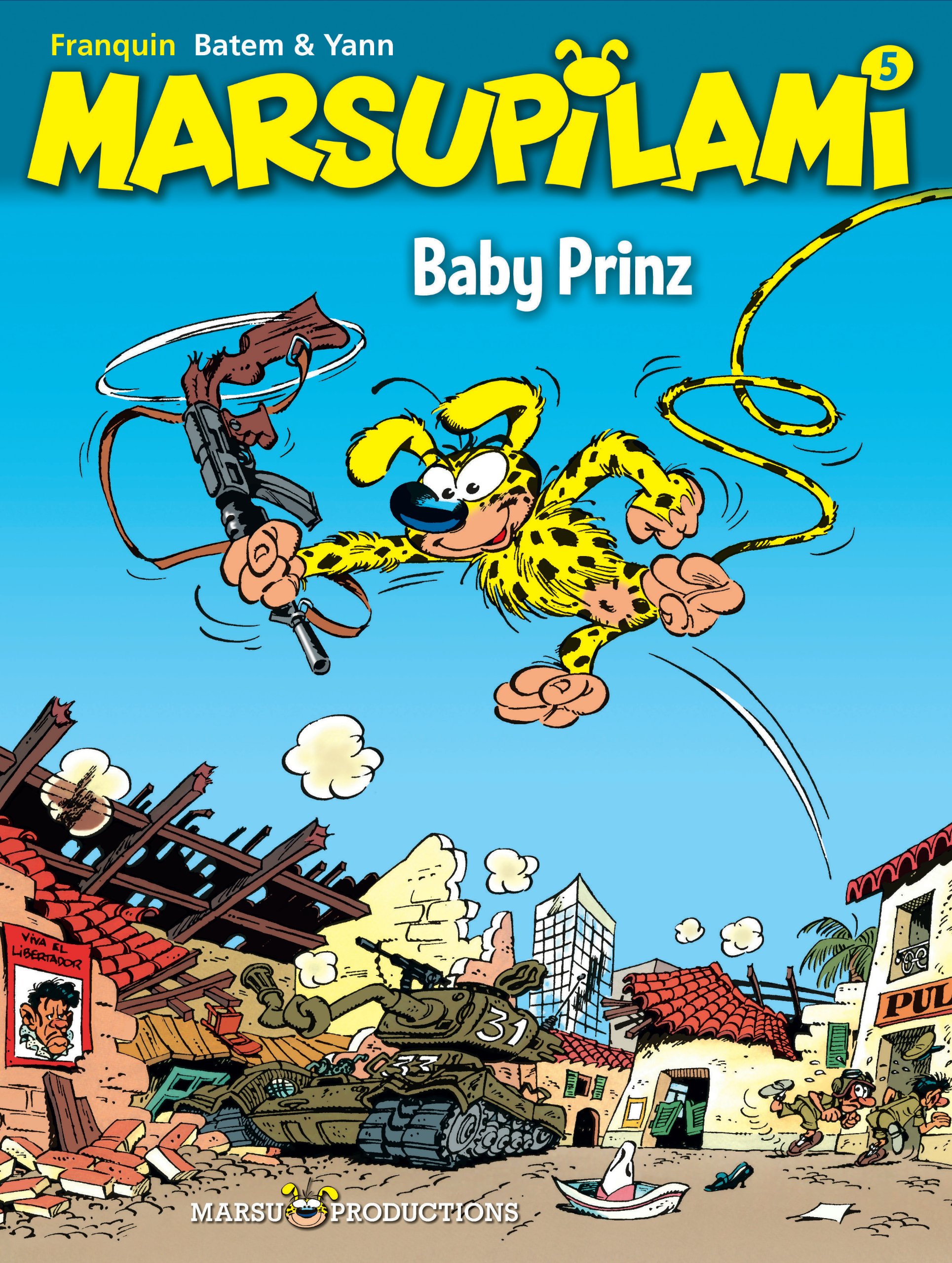 jaquette livre Le Marsupilami, tome 5 : Baby Prinz