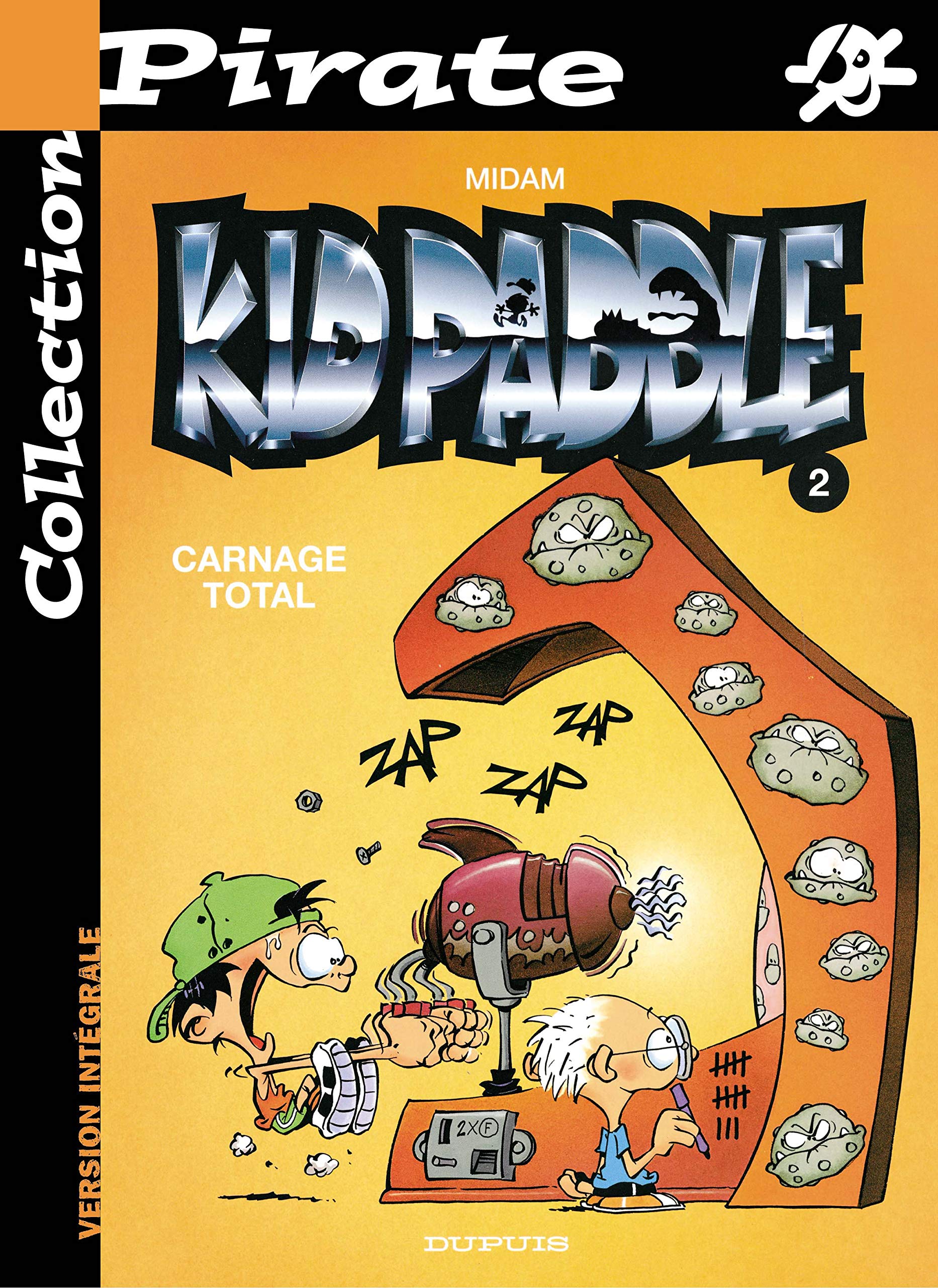 jaquette livre BD Pirate : Kid Paddle, tome 2 : Carnage total