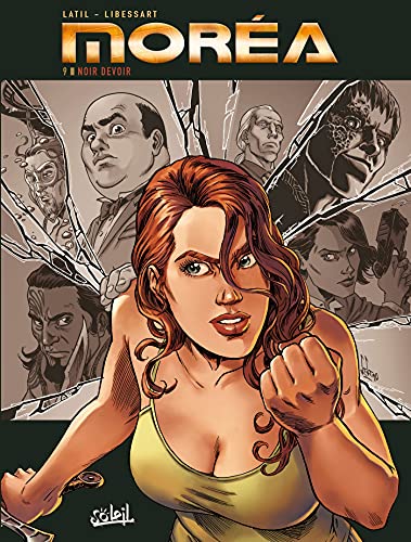 jaquette livre Moréa Tome 9 - Noir Devoir