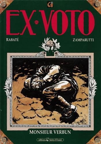 jaquette livre Ex-Voto - Monsieur Verbun