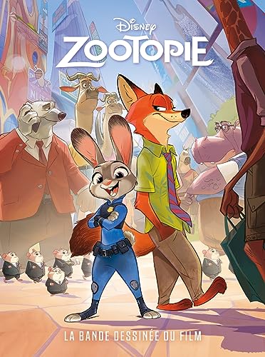 jaquette livre Zootopie - La Bande Dessinée Du Film Disney