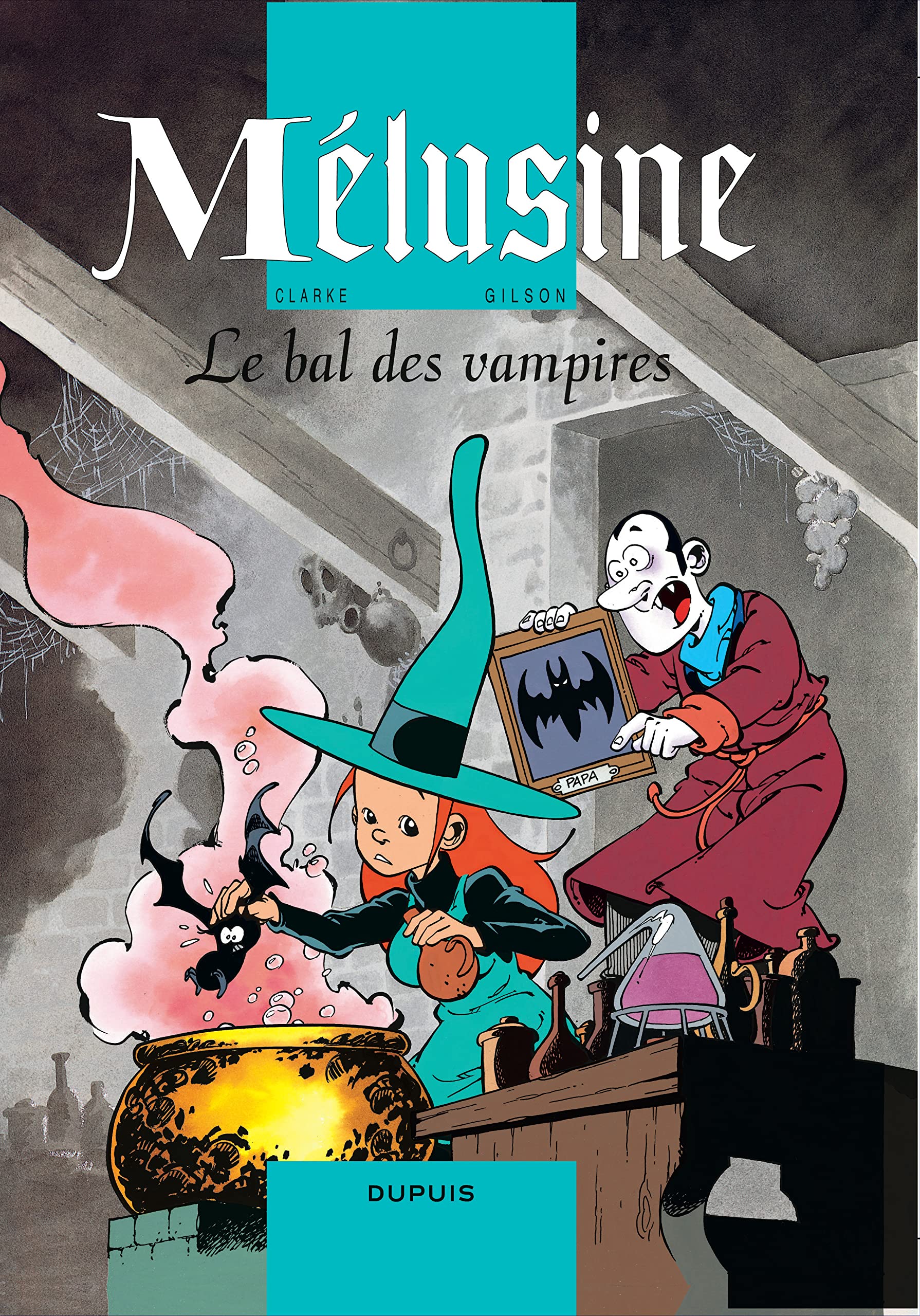 jaquette livre Mélusine, Tome 2 : Le bal des vampires