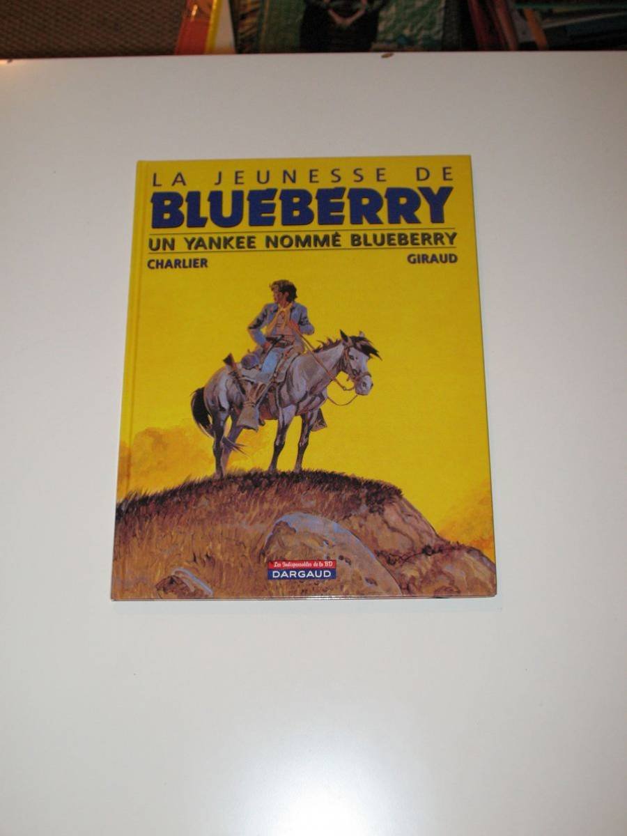 jaquette livre La Jeunesse de Blueberry, tome 2 : Un Yankee nommé Blueberry