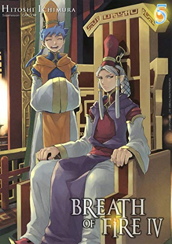 jaquette livre Breath of Fire IV - Tome 5