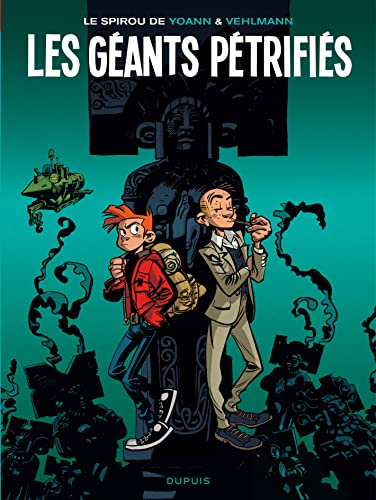 jaquette livre Le Spirou De - Tome 1 - Les Géants Pétrifiés