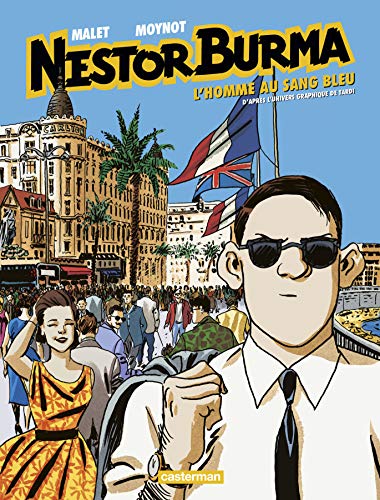 jaquette livre Nestor Burma Tome 11 - L'homme Au Sang Bleu