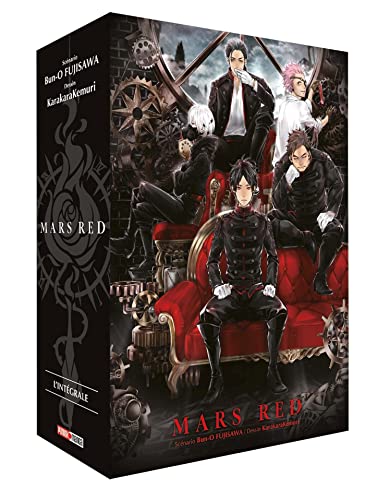 jaquette livre Mars Red - Coffret intégrale