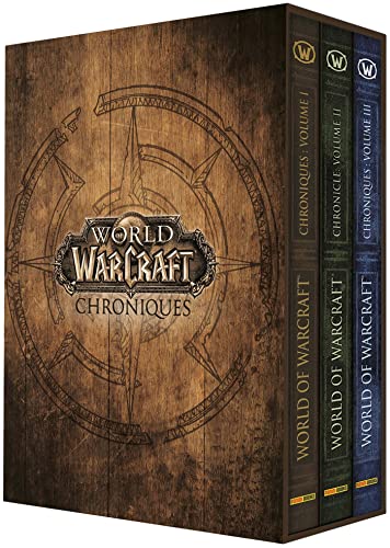 jaquette livre World Of Warcraft - Chroniques Intégrale - Coffret En 3 Volumes : Tomes 1 À 3. Avec 3 Lithographies Exclusives
