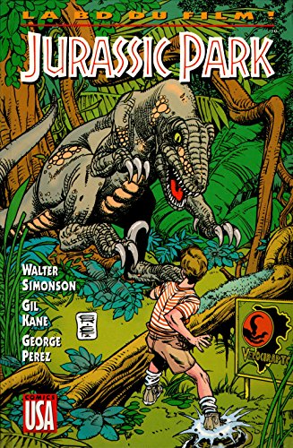 jaquette livre Jurassic Park