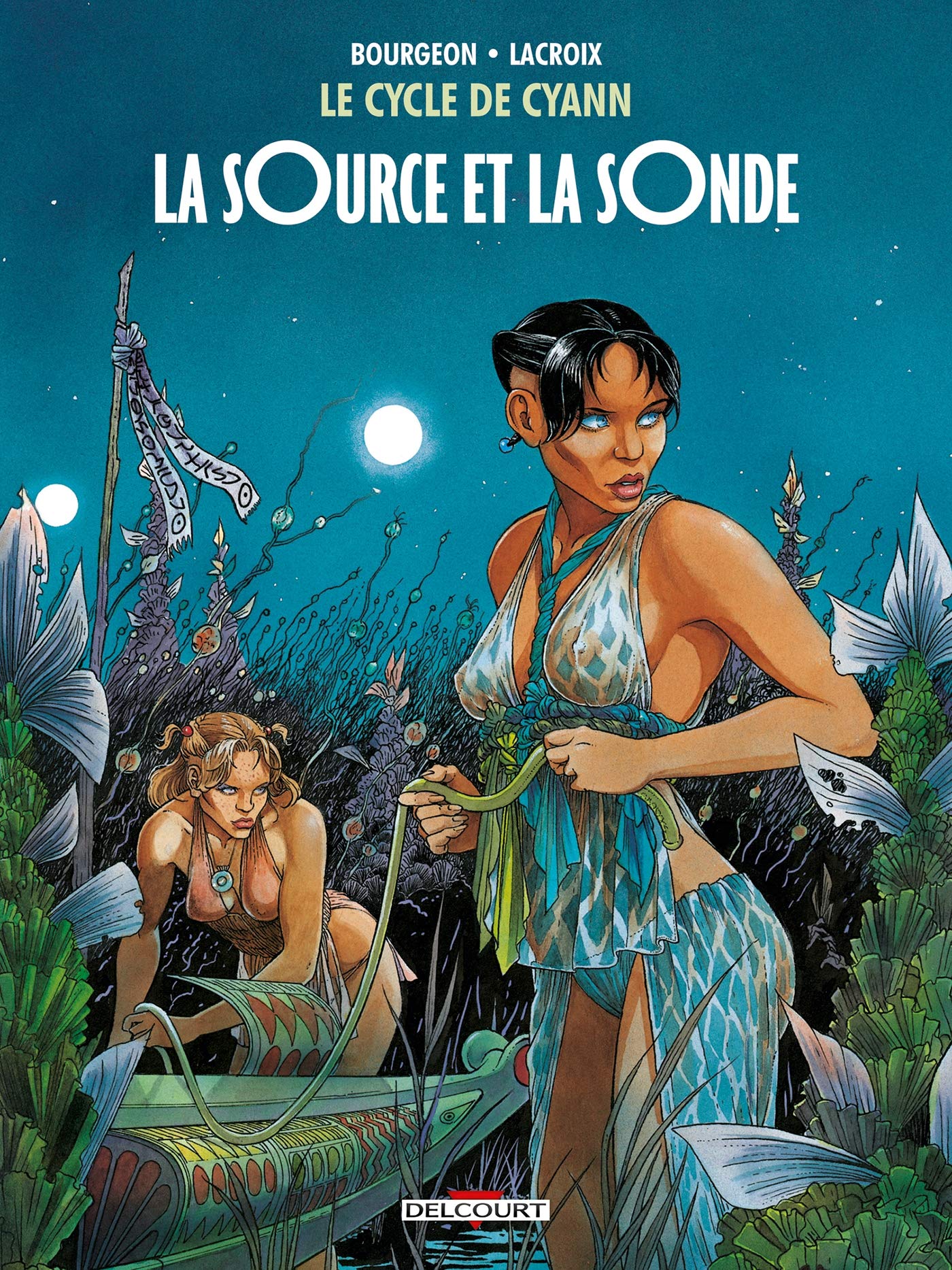 jaquette livre Le Cycle de Cyann T1 - La Source et la sonde