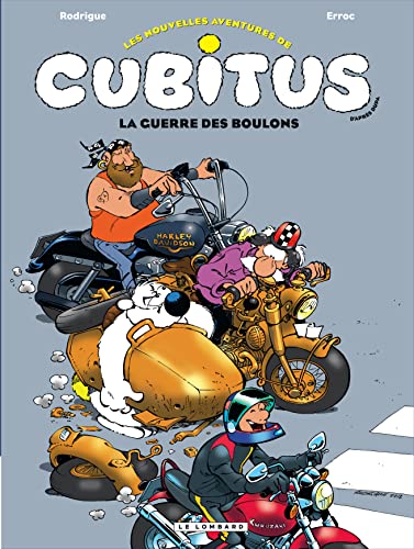 jaquette livre Les Nouvelles Aventures De Cubitus Tome 8 - La Guerre Des Boulons