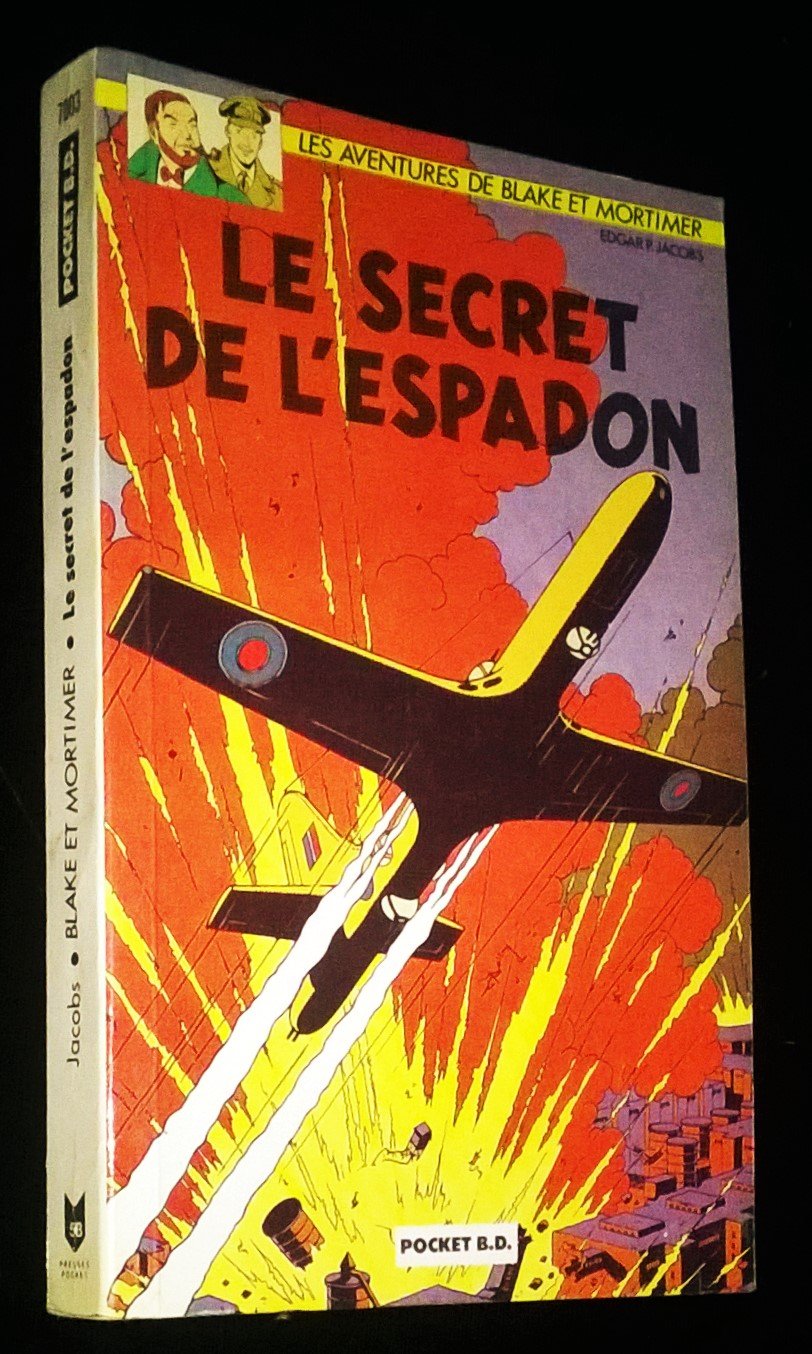 jaquette livre Les aventures de Blake et Mortimer : Le secret de l'Espadon : Tome 1