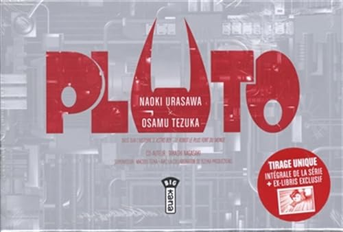 jaquette livre Pluto Tomes 1 À 8 - Coffret En 8 Volumes