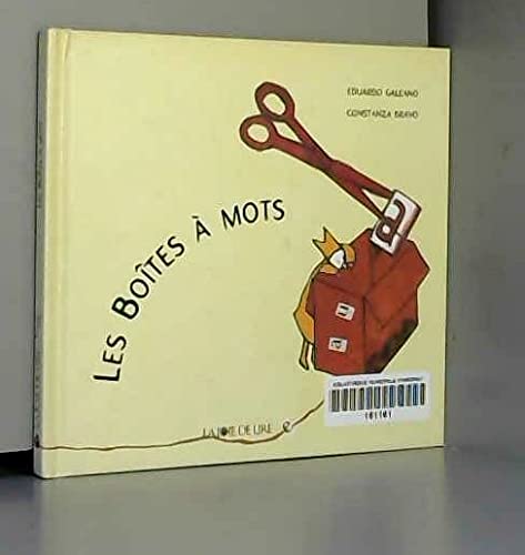 jaquette livre Les Boîtes À Mots