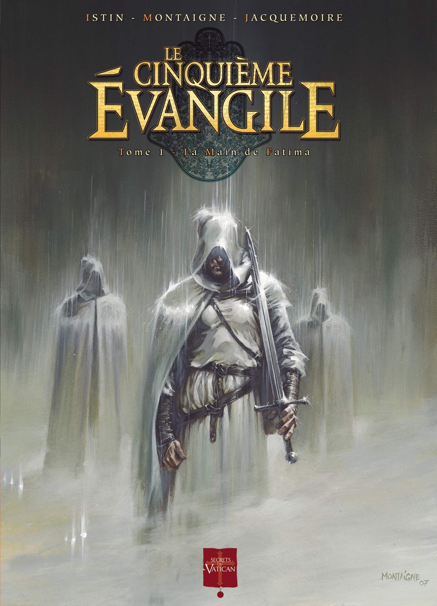 jaquette livre Le Cinquième Evangile, Tome 1 : La Main de Fatima