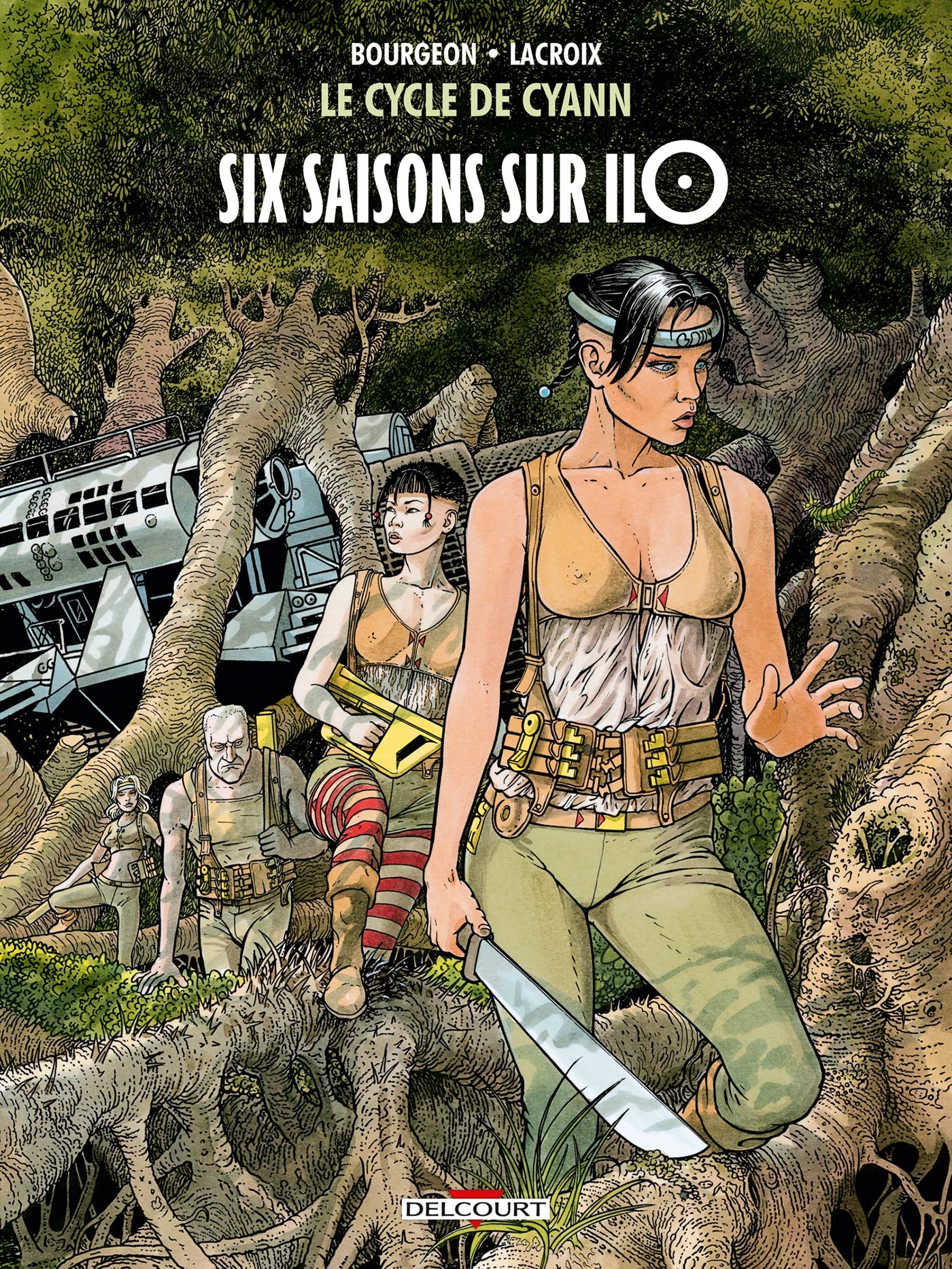 jaquette livre Le Cycle de Cyann T2 - Six saisons sur Ilo