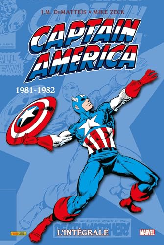 jaquette livre Captain America Tome 15 - L'intégrale 1981-1982