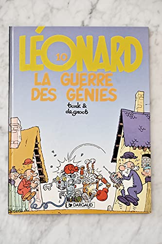 jaquette livre Leonard Numero 10 : La Guerre Des Genies