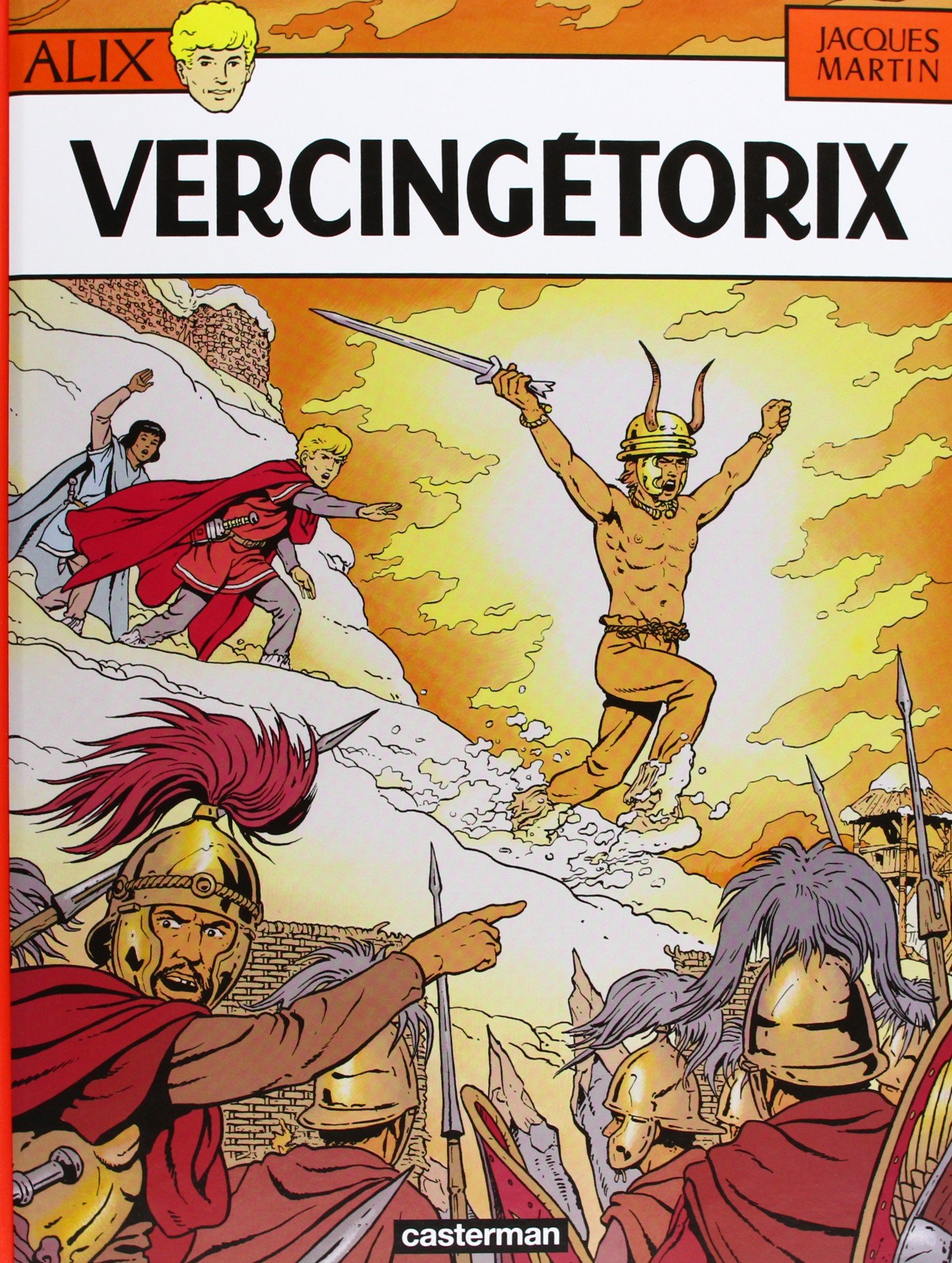 jaquette livre Alix, tome 18 : Vercingétorix