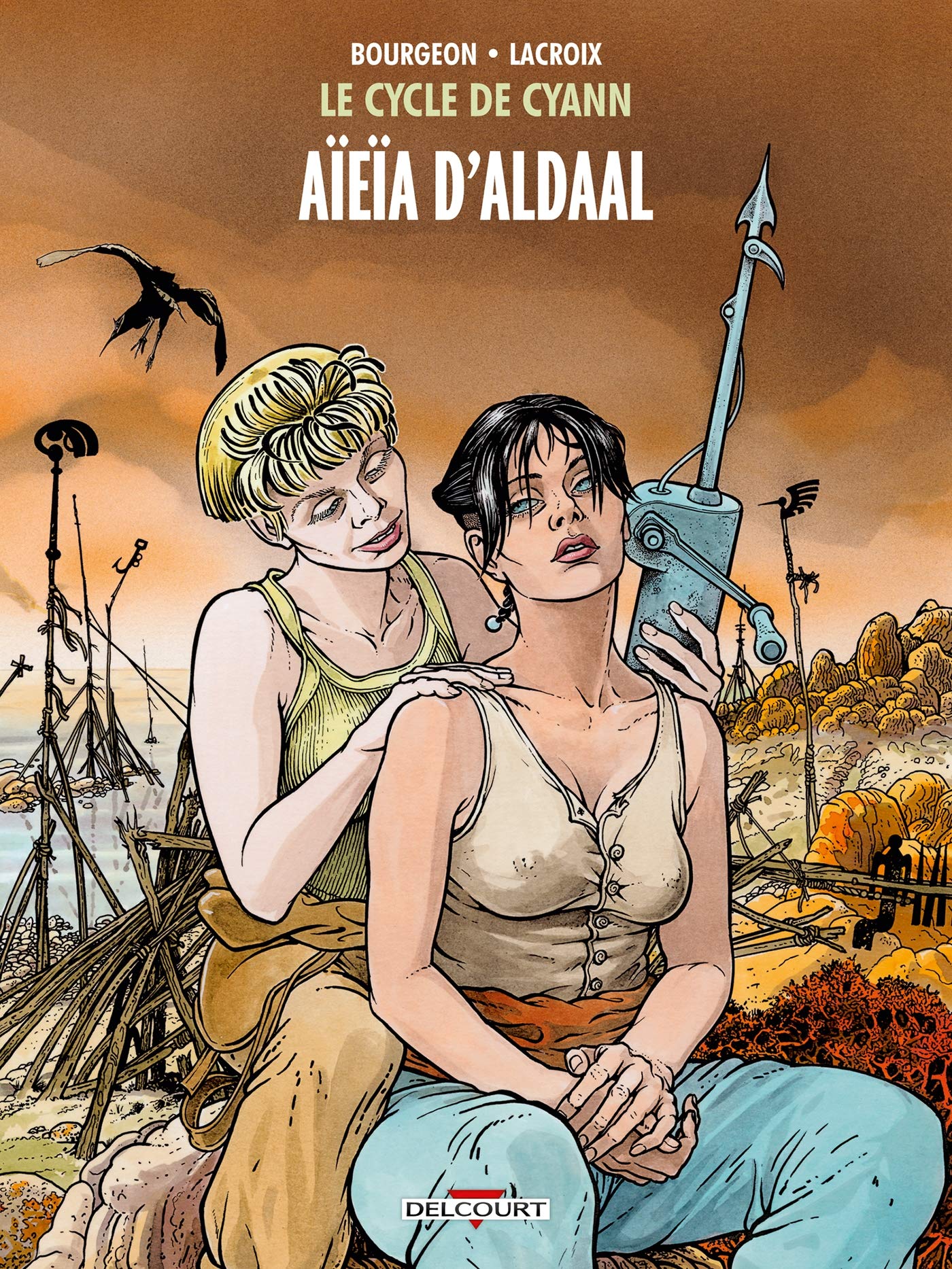 jaquette livre Le Cycle de Cyann T03: Aïeïa d'Aldaal