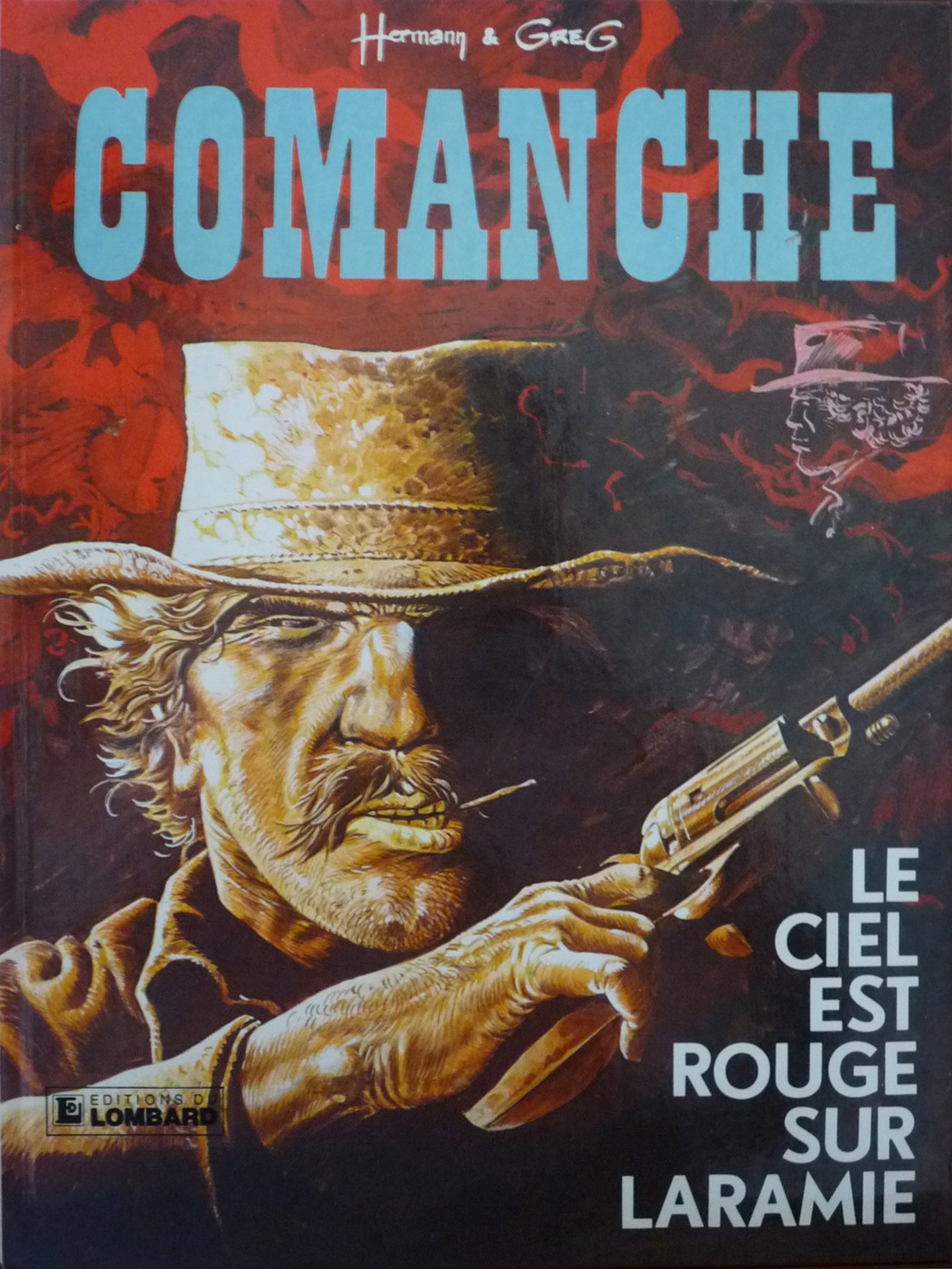 jaquette livre Comanche, tome 4 : Le Ciel est rouge sur Laramie