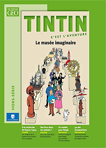 jaquette livre Tintin c'est l'aventure: le musée imaginaire