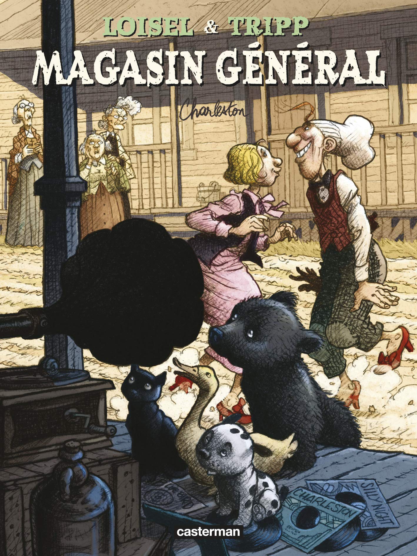jaquette livre Magasin général, Tome 7 : Charleston