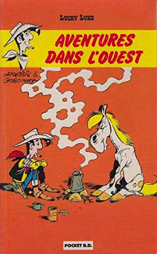 jaquette livre Lucky Luke - Aventures dans l'Ouest