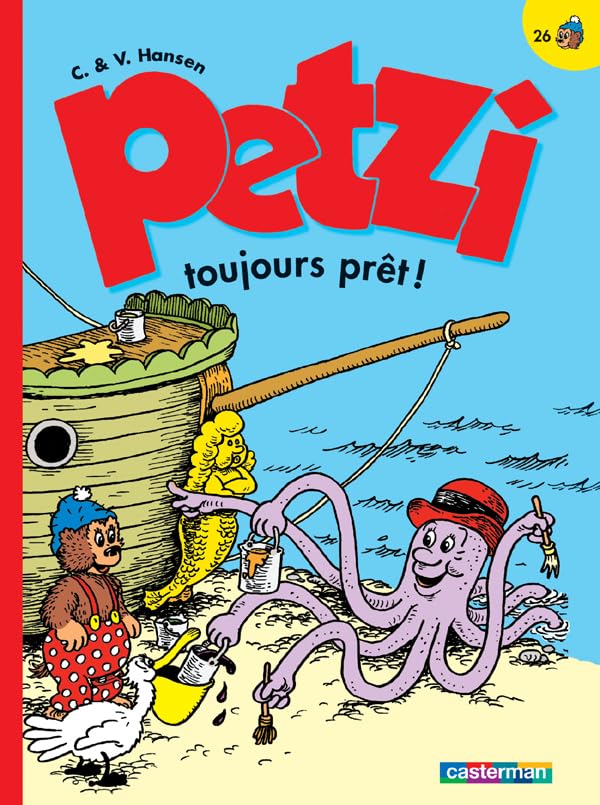 jaquette livre Petzi Tome 26 - Toujours Prêt !