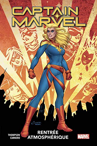 jaquette livre Captain Marvel Tome 1 - Rentrée Atmosphérique