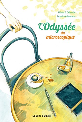 jaquette livre L'odyssée Du Microscopique