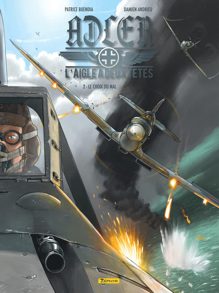 jaquette livre Adler : l'aigle à deux têtes, Tome 2 : Le choix du mal