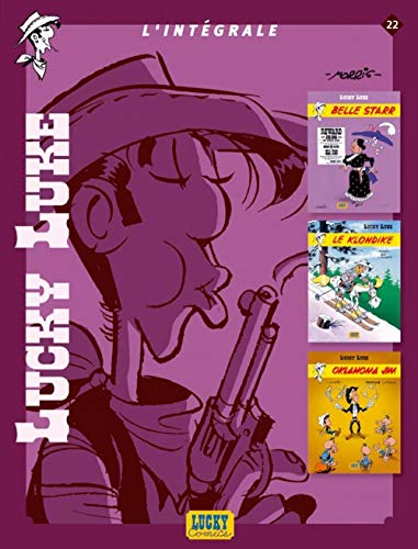 jaquette livre Lucky Luke L'intégrale Tome 22 - Le Klondike - Belle Starr - Ok Corral