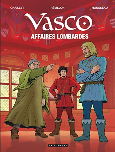 jaquette livre Vasco Tome 29 - Affaires Lombardes