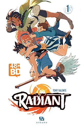 jaquette livre Radiant Tome 1 - 48h Bd 2020