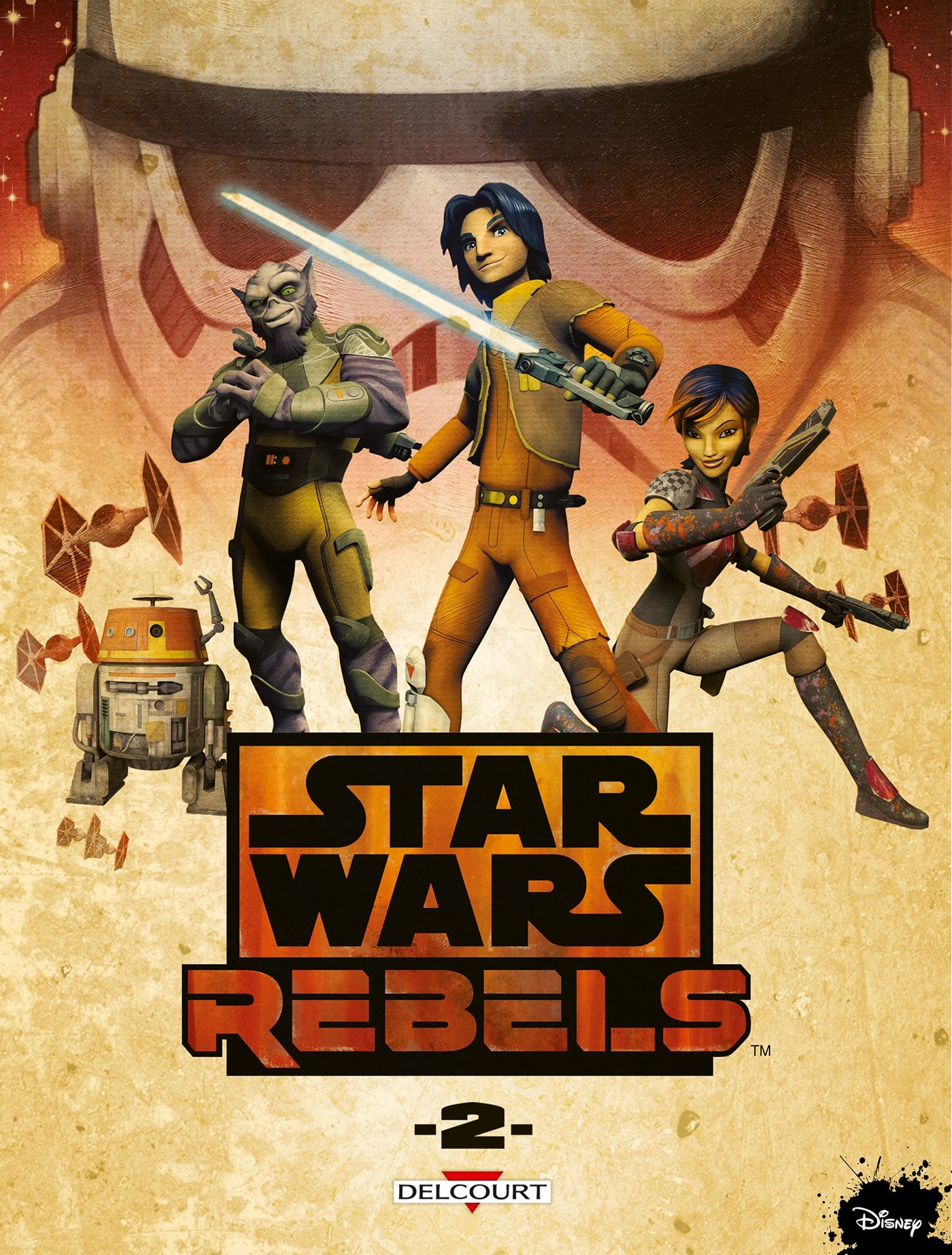 jaquette livre Star Wars - Rebels T2