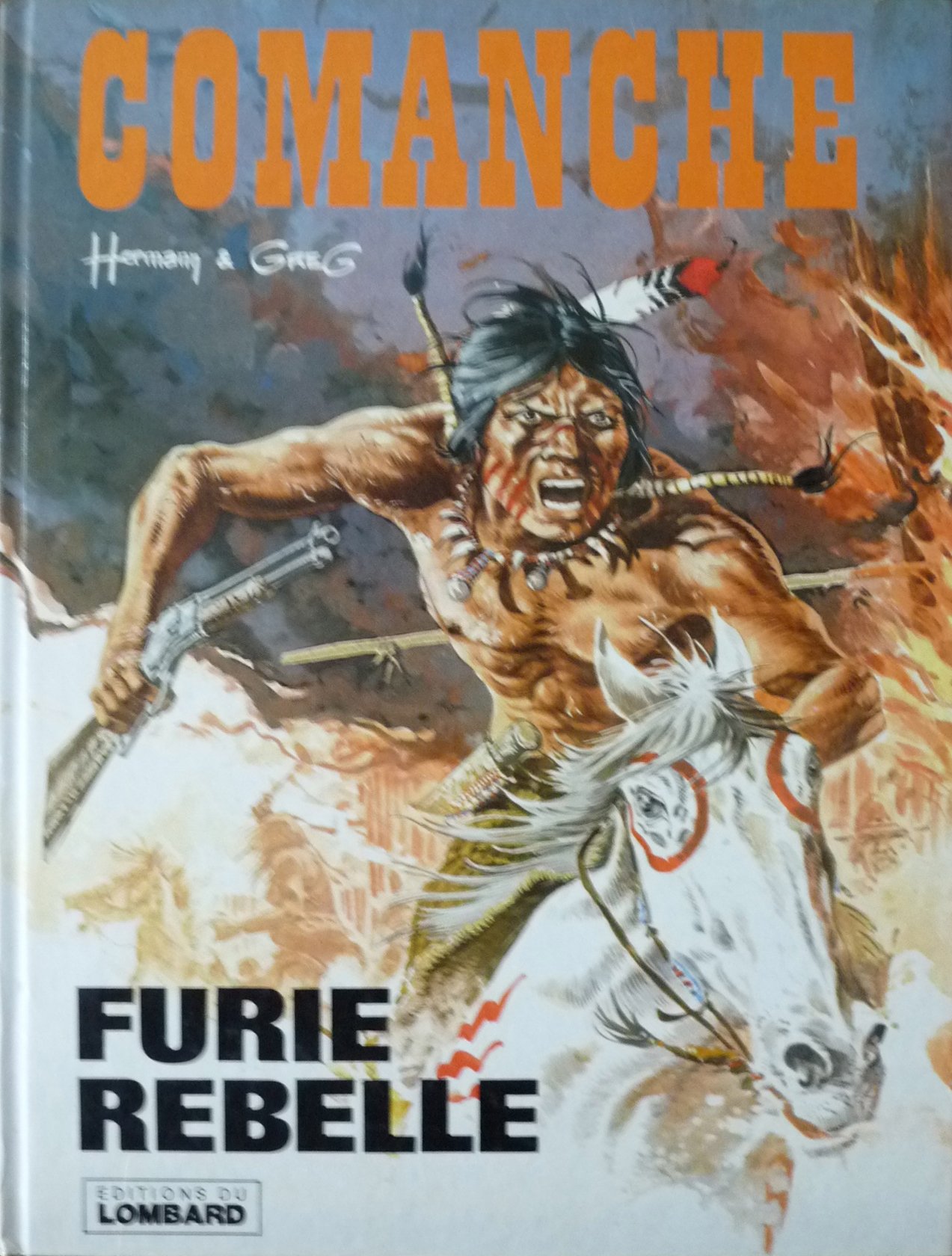 jaquette livre Comanche, tome 6 : Furie rebelle
