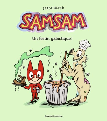 jaquette livre Samsam Tome 11 - Un Festin Galactique !