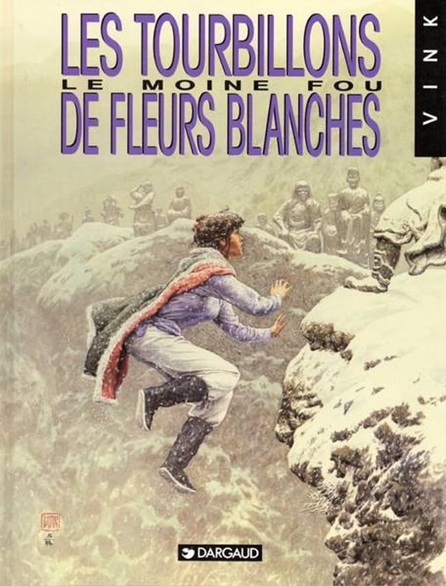 jaquette livre Le Moine Fou N° 7 - Les Tourbillons De Fleurs Blanches