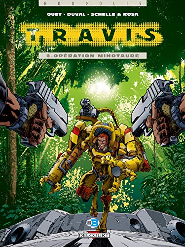 jaquette livre Travis Tome 2 - Opération Minotaure