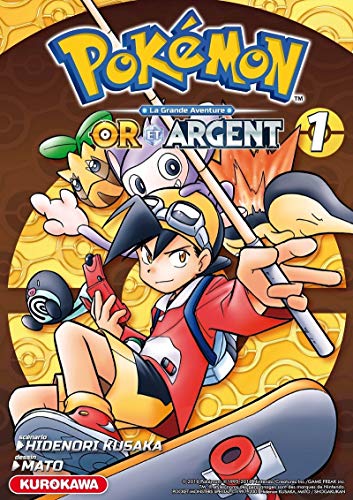 jaquette livre Pokémon - La Grande Aventure ? Or et Argent - Tome 1