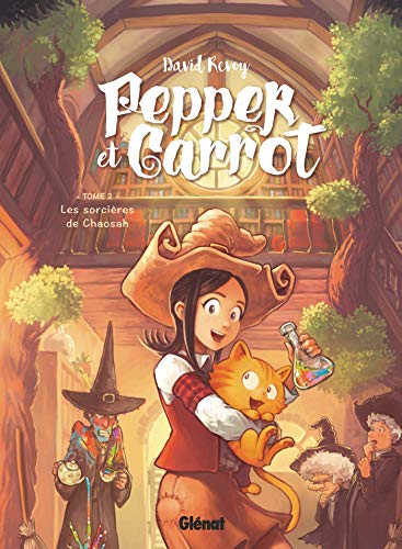 jaquette livre Pepper Et Carrot Tome 2 - Les Sorcières De Chaosah