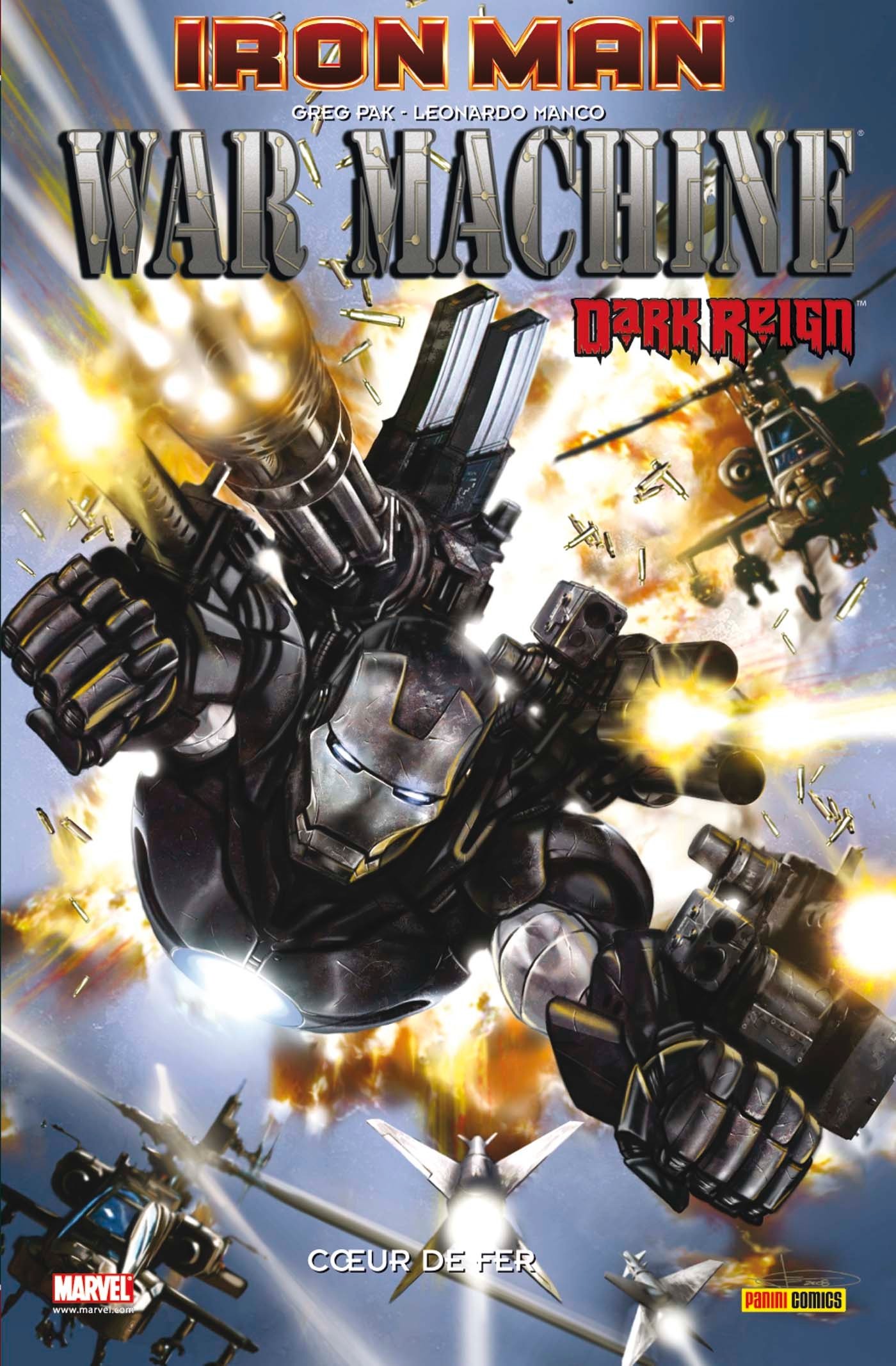 jaquette livre Iron Man - War Machine T01