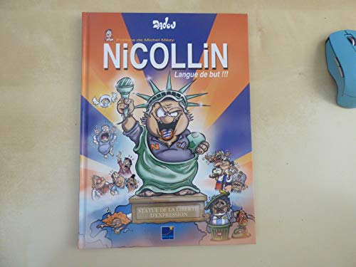 jaquette livre Nicollin Tome 3 - Langue De But!!!