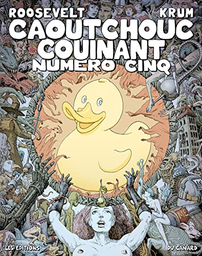 jaquette livre Caoutchouc Couinant Numéro Cinq
