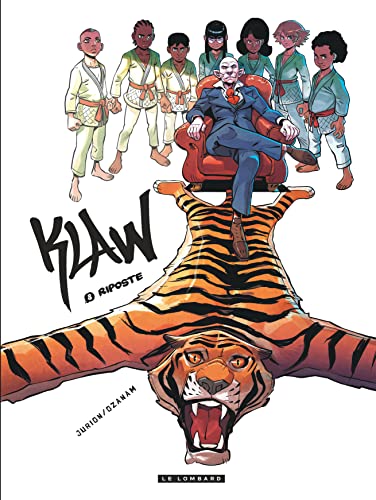 jaquette livre Klaw Tome 8 - Riposte