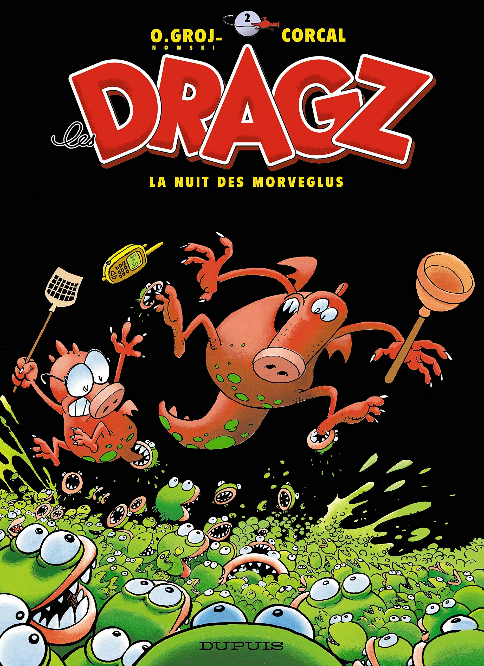 jaquette livre Les Dragz, tome 2 : La Nuit des Morveglus