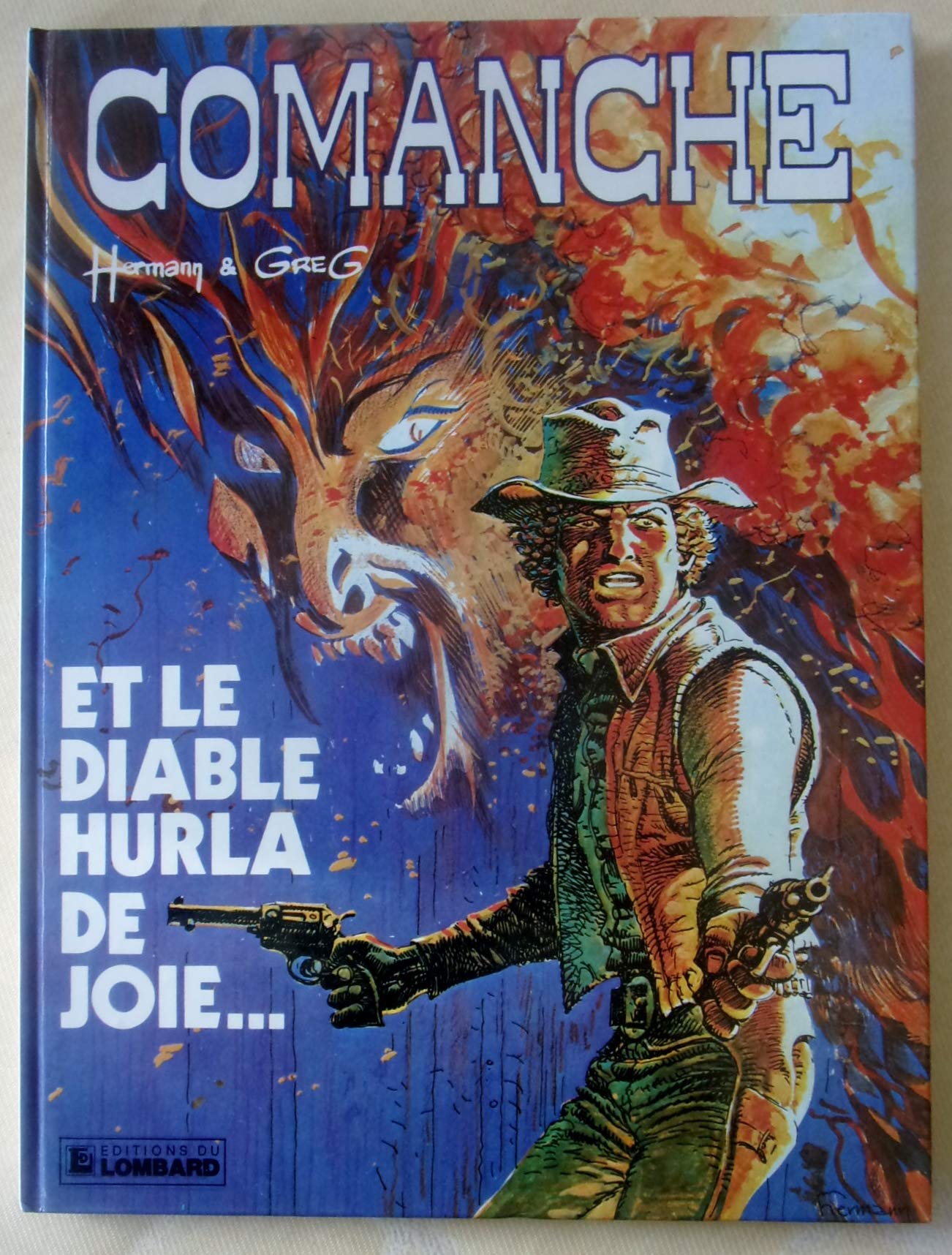 jaquette livre Comanche, tome 9 : Et le Diable hurla de joie...